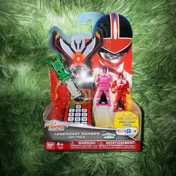 *NEW Bandai Power Rangers Super Megaforce Legendary Ranger Key (Time Force B)